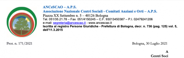 GREEN PASS e Centri Sociali: istruzioni per l’uso